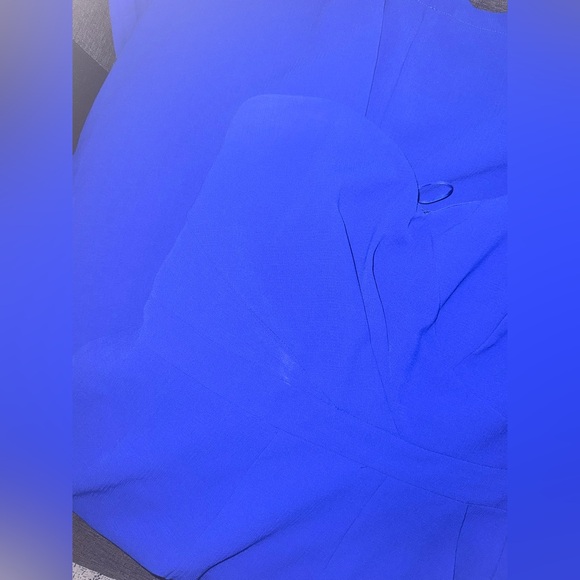 Adelyn Rae blue jumpsuit - Picture 2 of 7